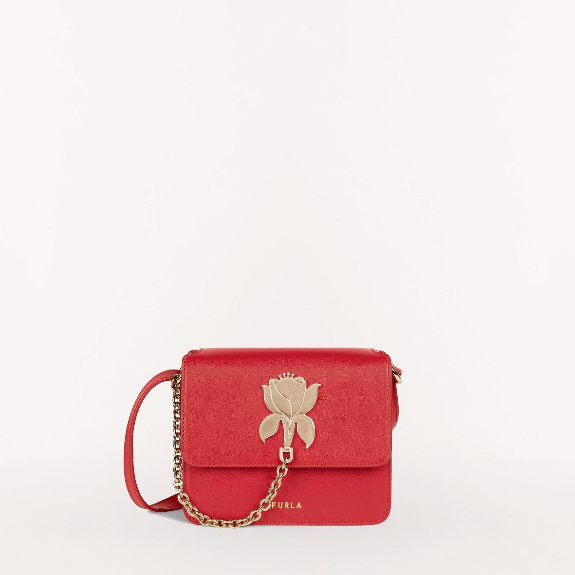 Furla Tuberosa Vesker Oslo - Crossbody Dame Rød QIO914756